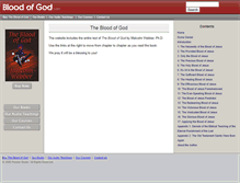 Tablet Screenshot of bloodofgod.com